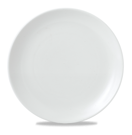 Vellum White Coupe Plate